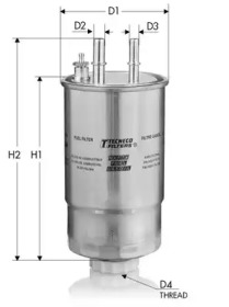 TECNECO FILTERS gs2401 -  Топливный фильтр